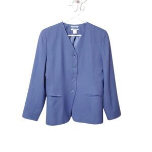 PENDLETON Collection 100% Wool Cornflour Blazer Career